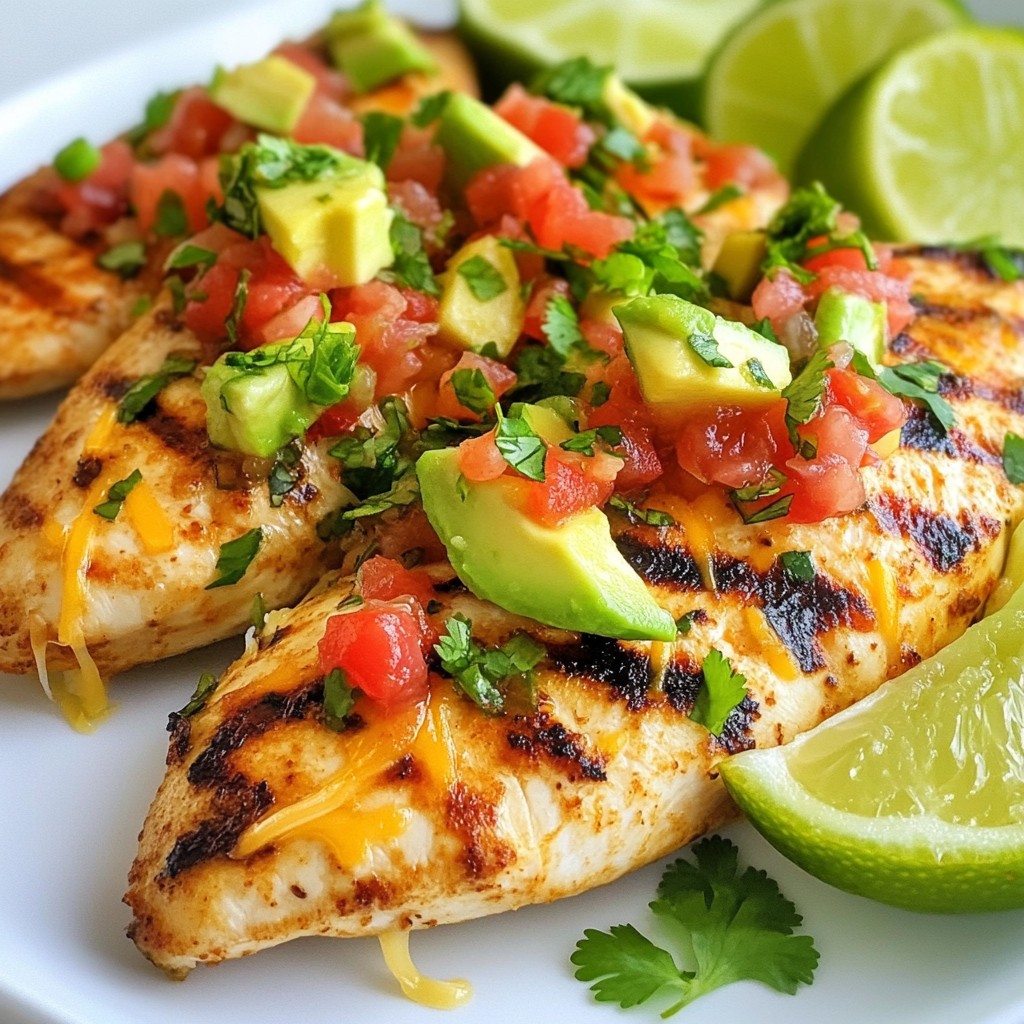 Savory Copycat Applebee's Fiesta Lime Chicken Recipe