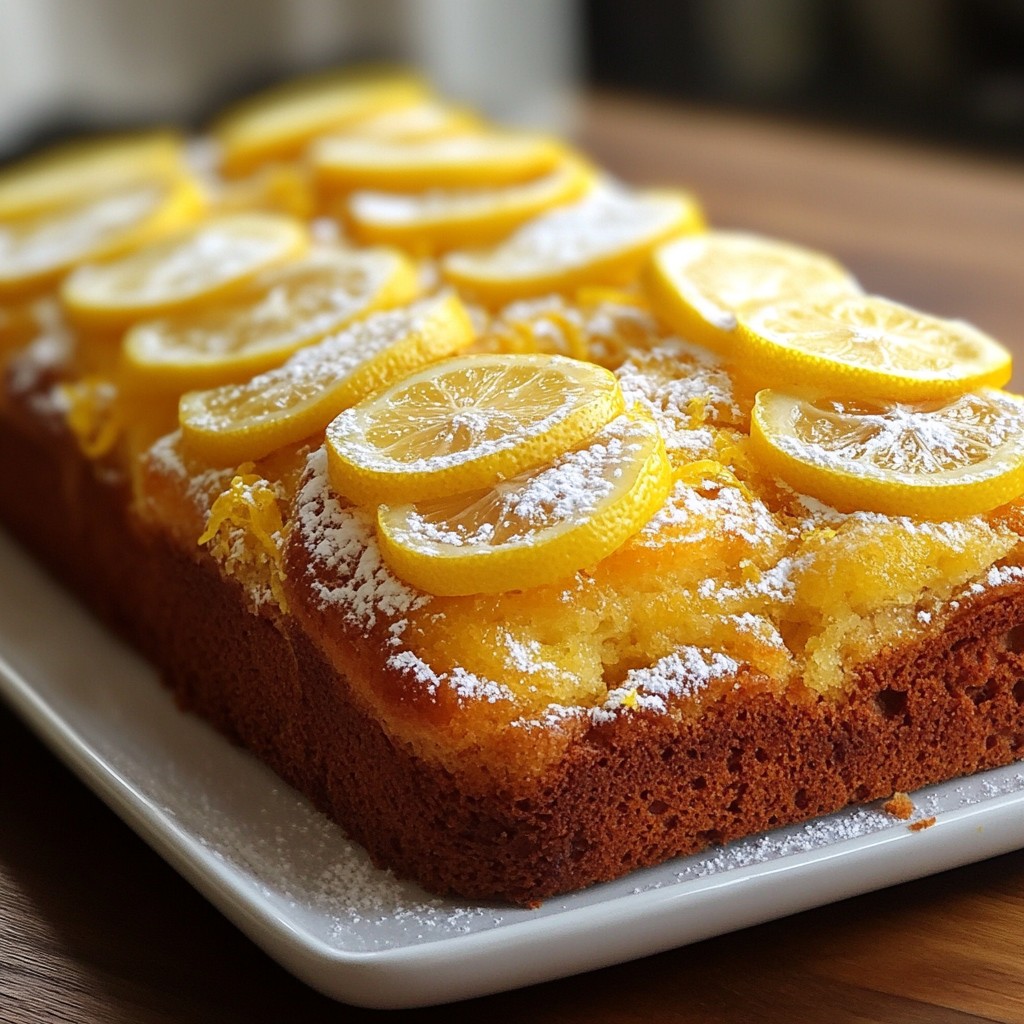 Fluffy Starbucks Lemon Loaf Simple and Tasty Recipe