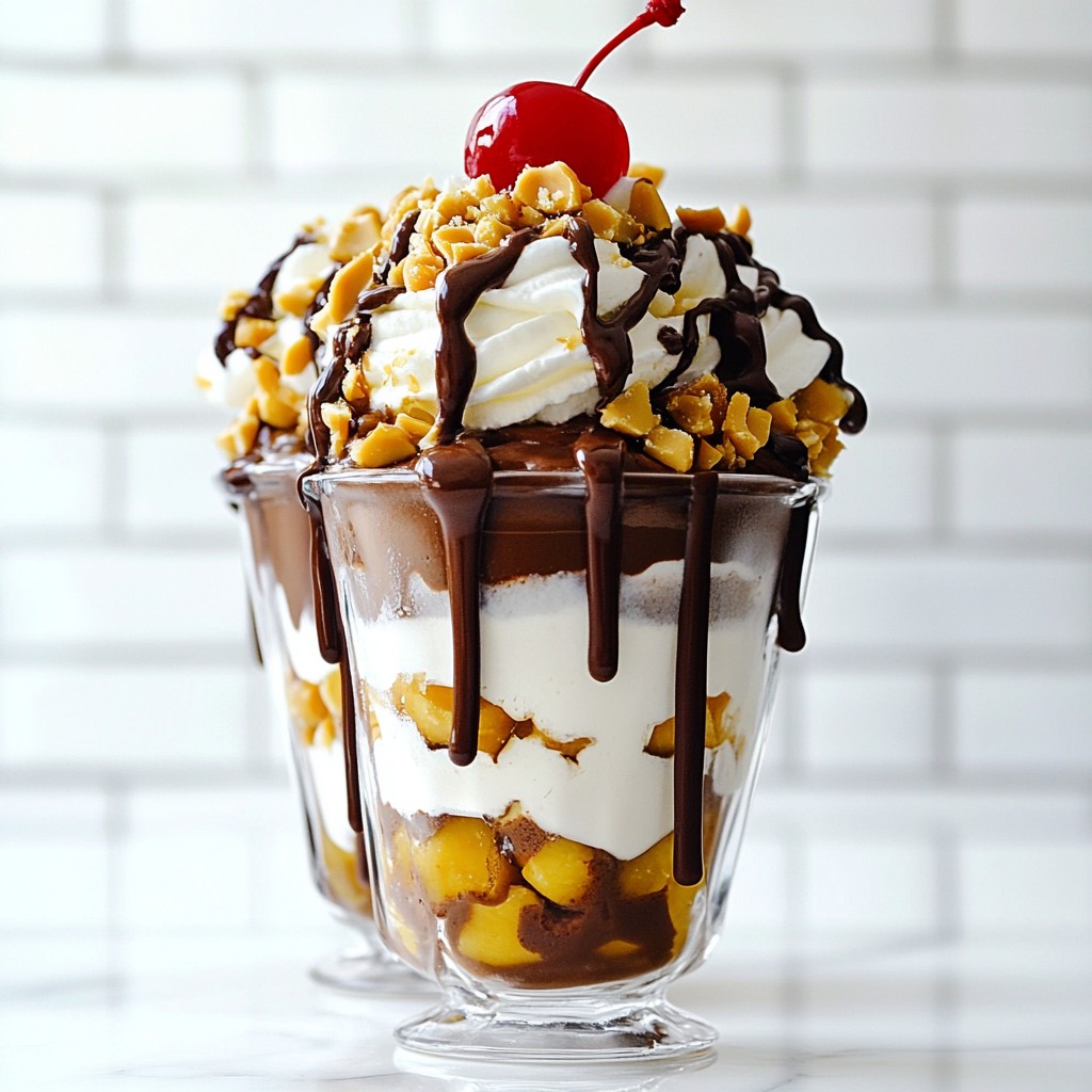 Crunchy Copycat Wendy's Frosty Chocolate Sundae Recipe