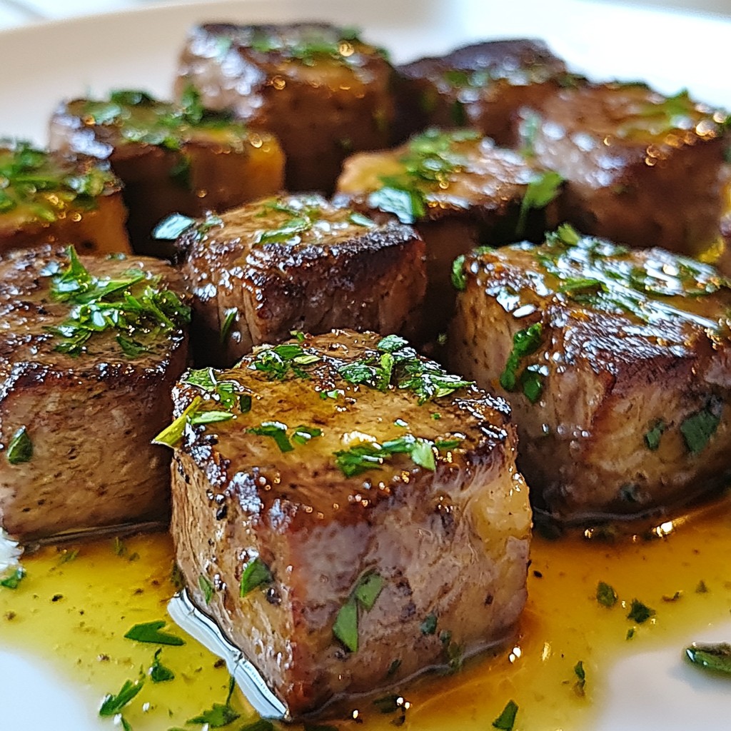 Garlic Butter Steak Bites Simple and Tasty Recipe