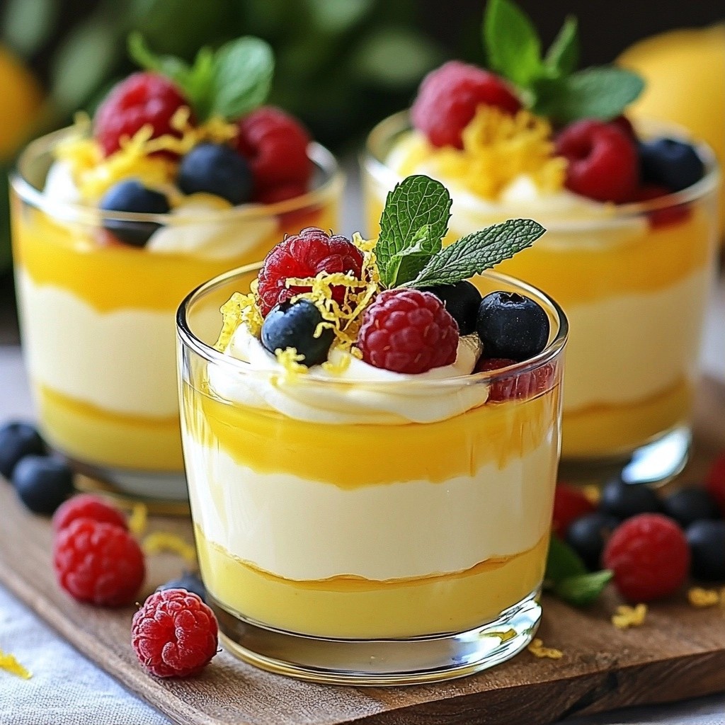Rich Copycat Olive Garden Lemon Mousse Delight