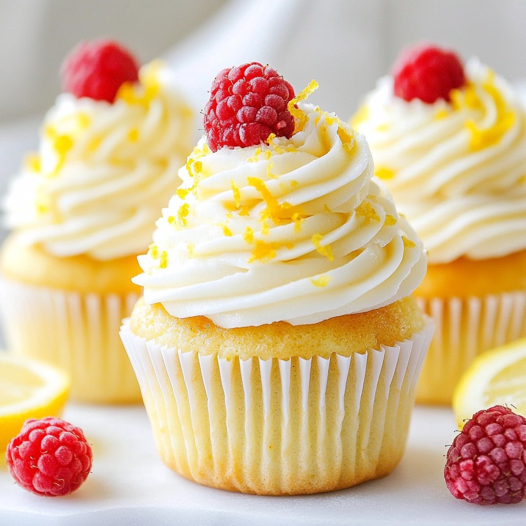 Raspberry Lemonade Cupcakes Delightful Summer Treat