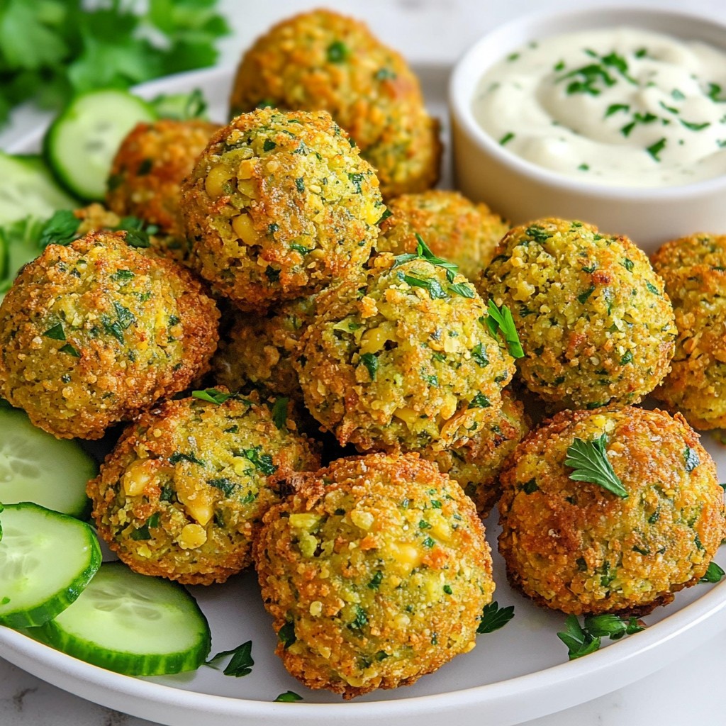 Crispy Air Fryer Falafel Easy and Flavorful Recipe
