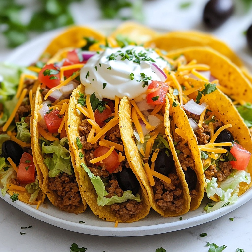 Flavorful Copycat Taco Bell Crunchy Tacos Recipe
