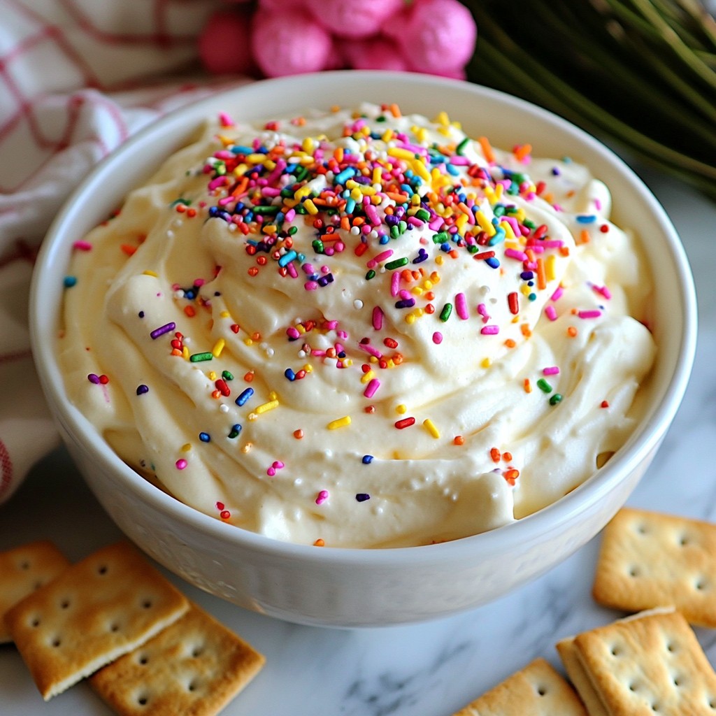 Funfetti Cake Batter Dip Delightful and Easy Recipe