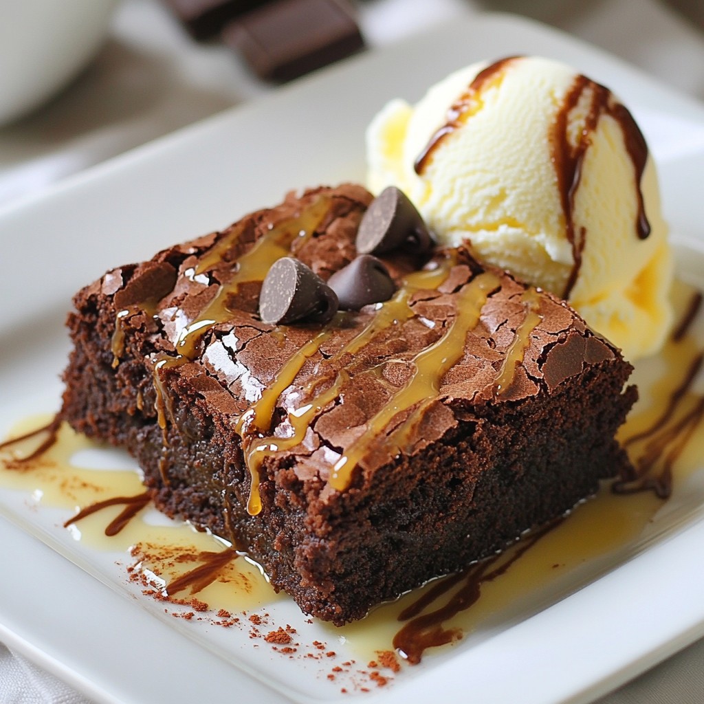 Decadent Copycat Starbucks Double Chocolate Brownies Recipe