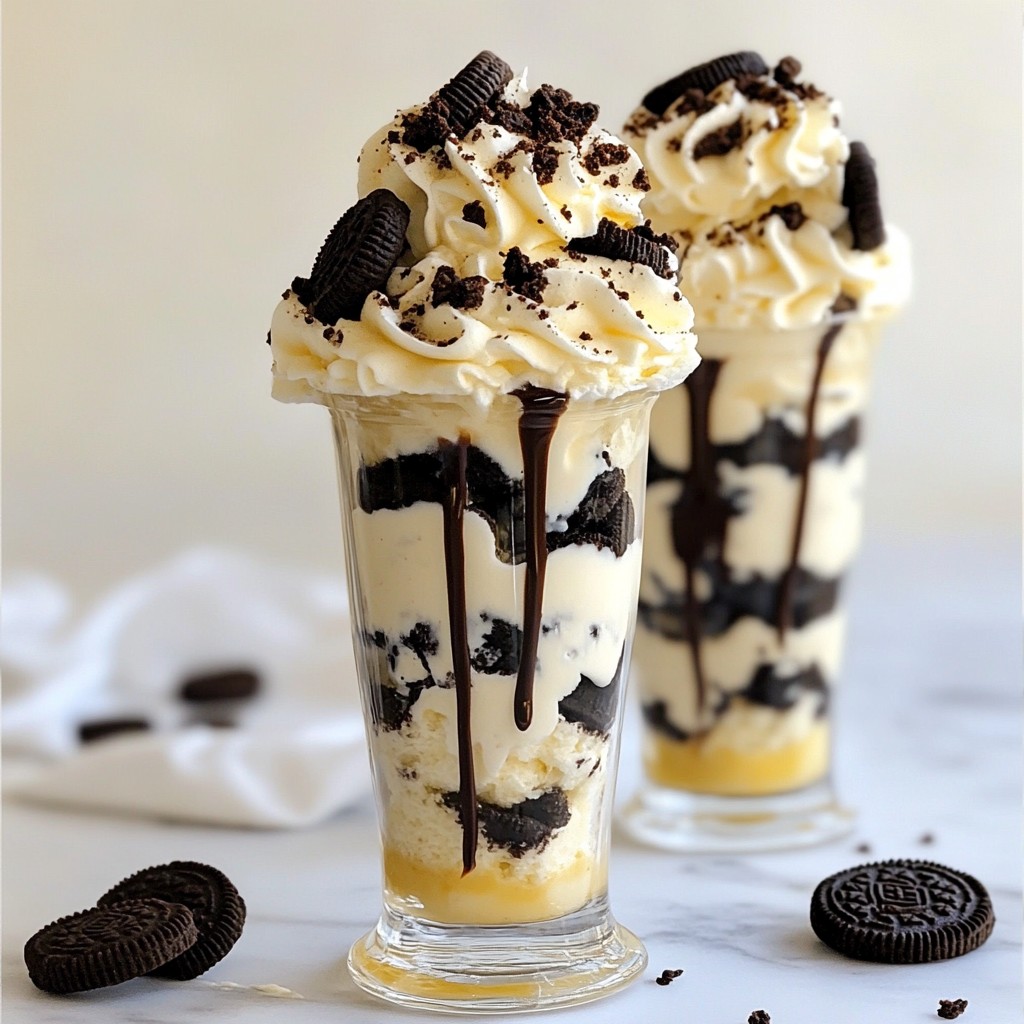 Creamy Copycat McDonald's Oreo McFlurry Delight