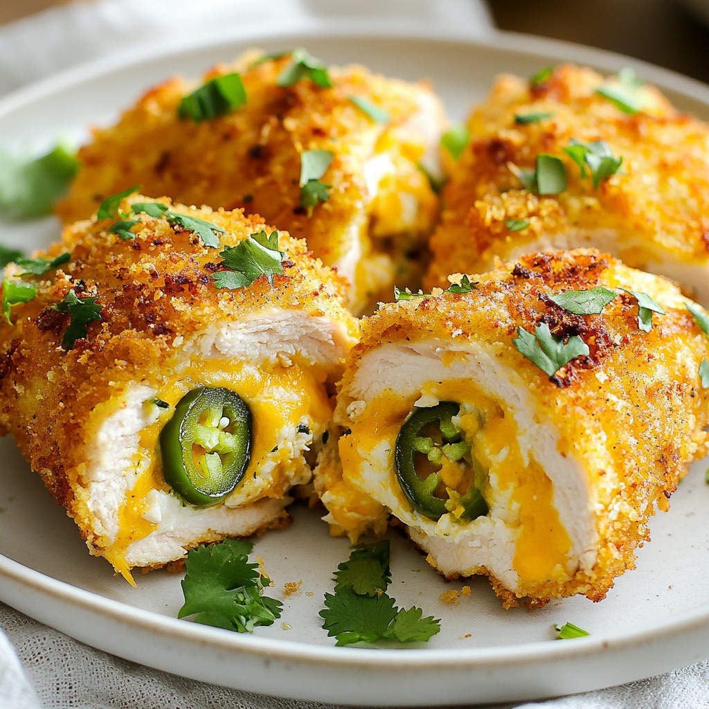 Jalapeño Popper Stuffed Chicken Zesty and Flavorful Dish