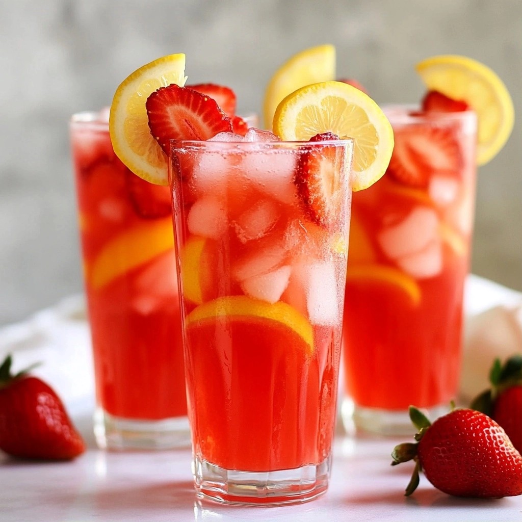 Icy Copycat Starbucks Strawberry Acai Refresher Recipe