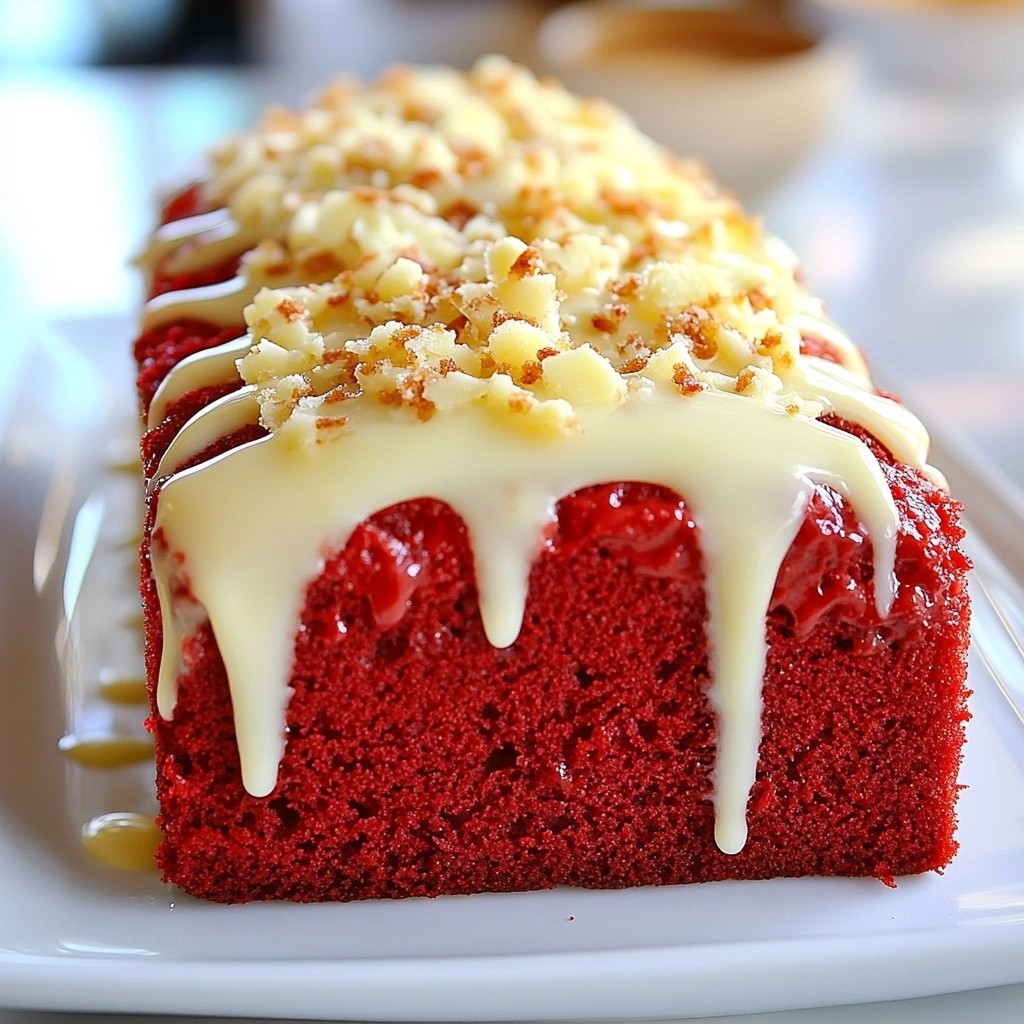 Decadent Copycat Starbucks Red Velvet Loaf Recipe
