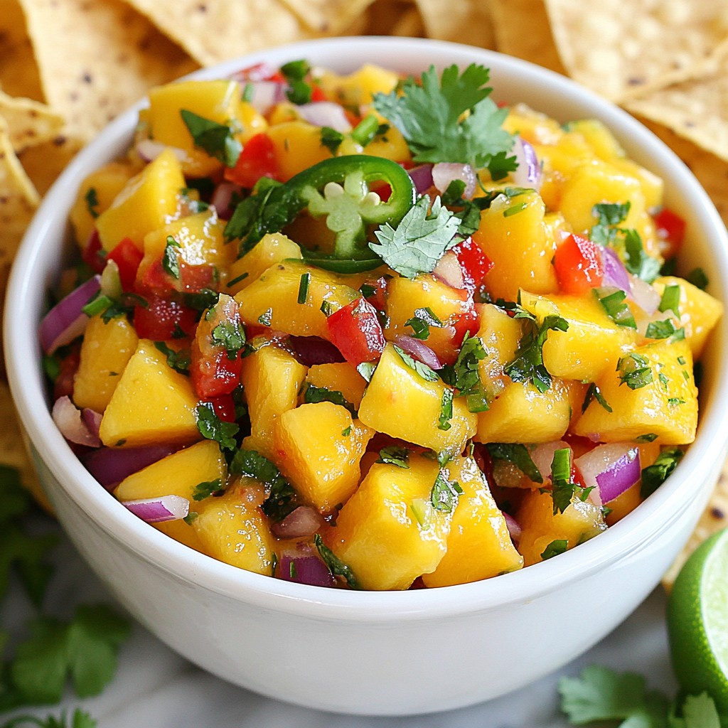 Spicy Mango Salsa Fresh and Flavorful Recipe