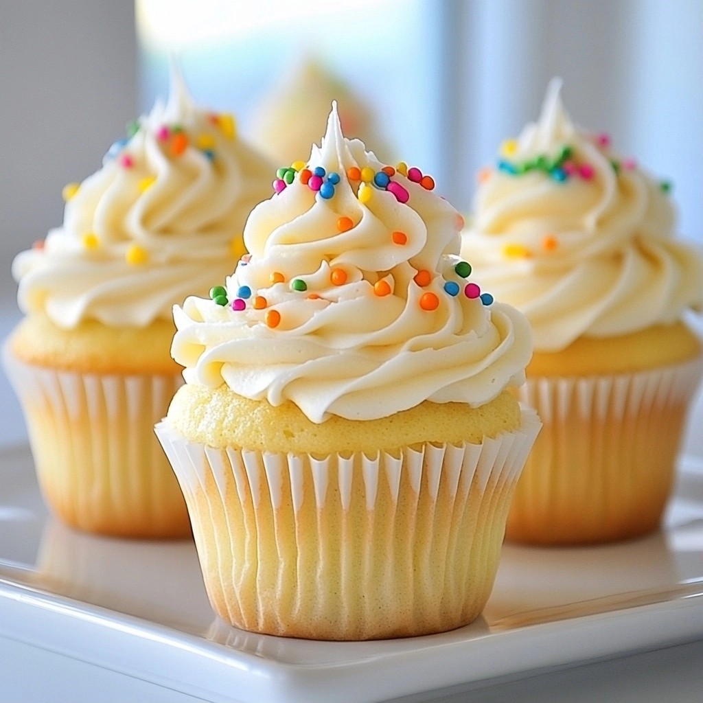 Velvety Copycat Starbucks Vanilla Cupcakes Recipe