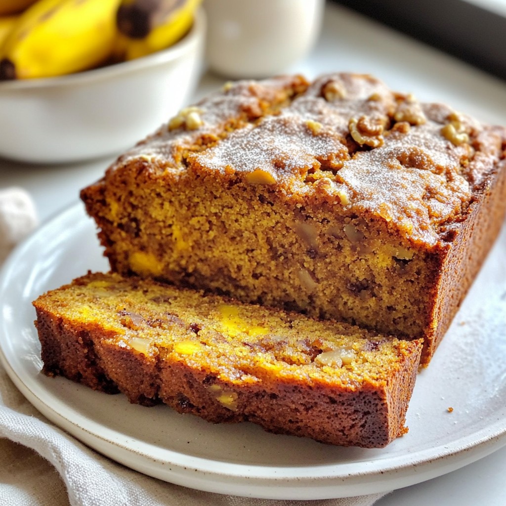 Pumpkin Spice Banana Bread Flavorful and Easy Recipe