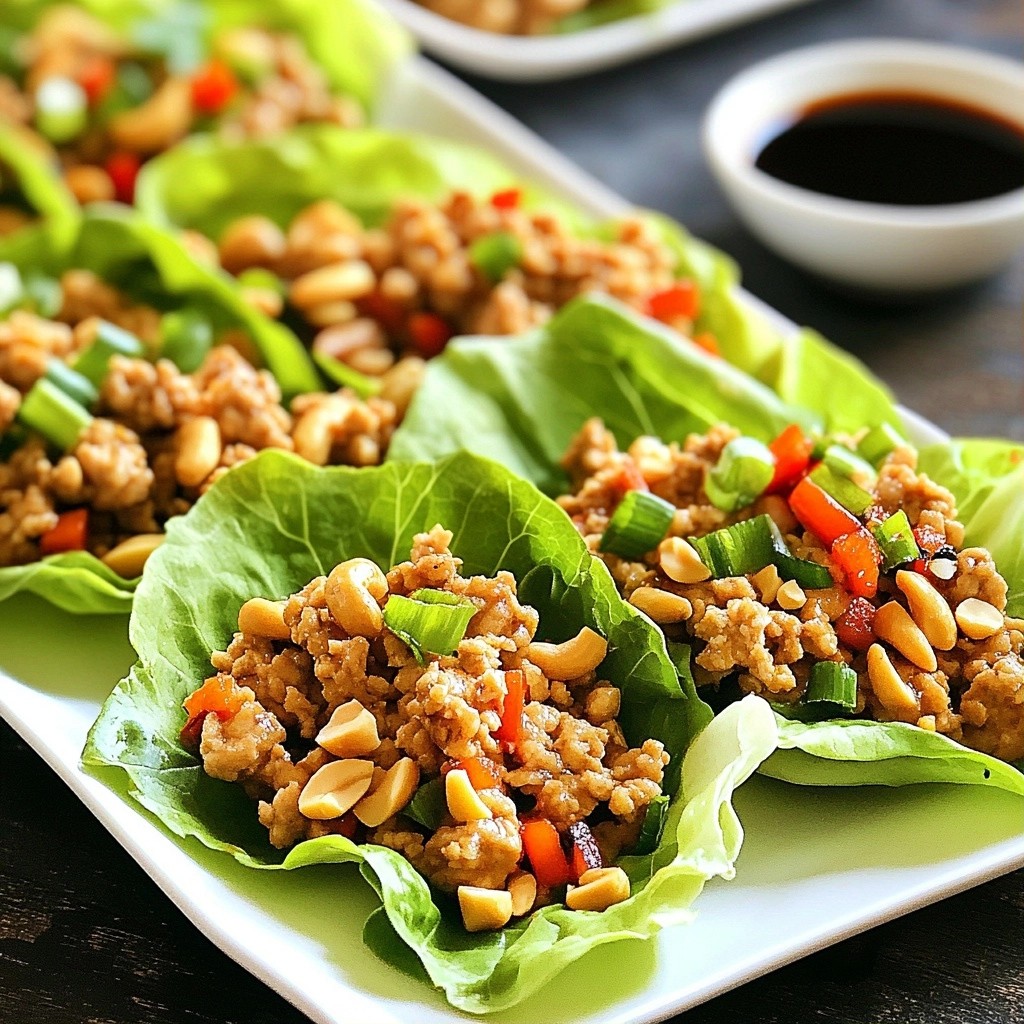 Flavorful Copycat P.F. Chang's Chicken Lettuce Wraps