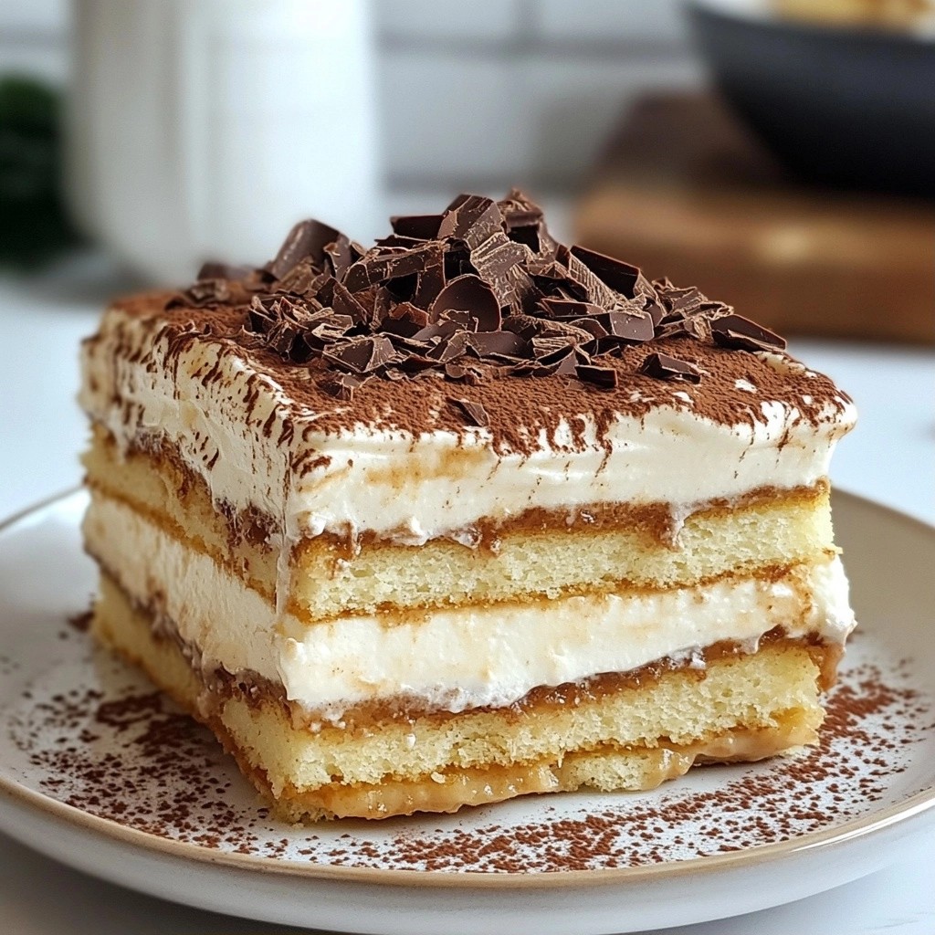 Fluffy Copycat Costco Tiramisu Cake Easy Recipe