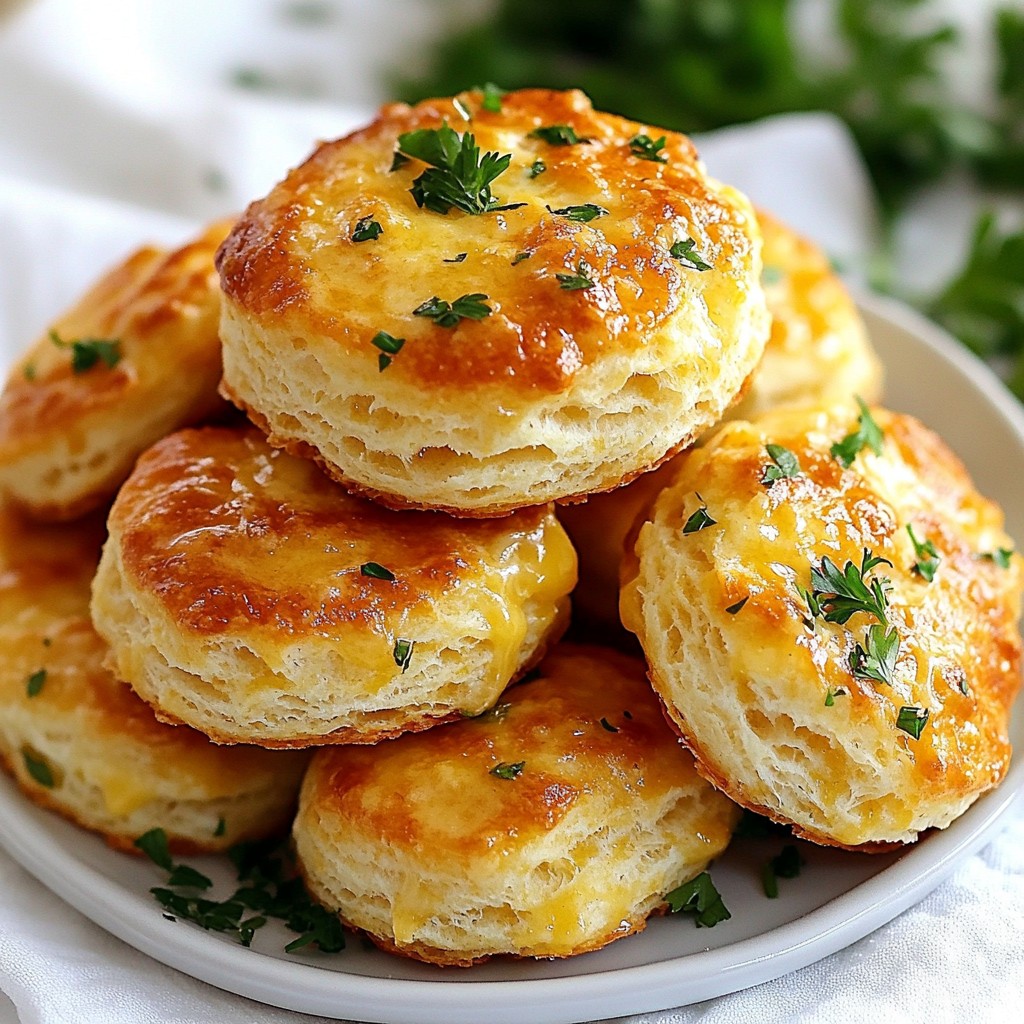 Cheesy Copycat Cheddar Bay Biscuits Easy Recipe