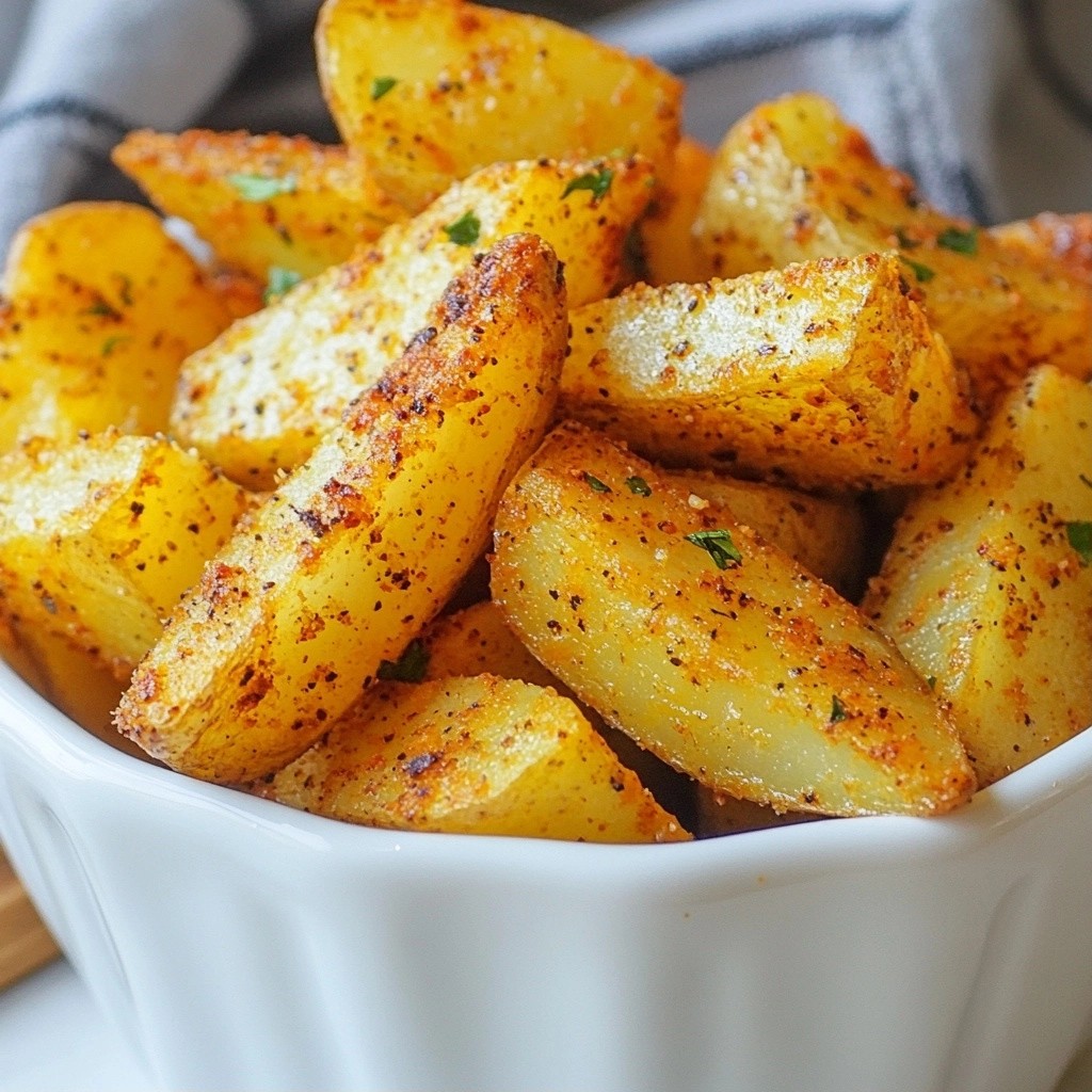 Crispy Copycat KFC Potato Wedges Irresistible Treat