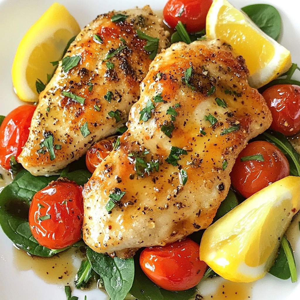 Juicy Restaurant-Style Tuscan Herb Chicken Delight