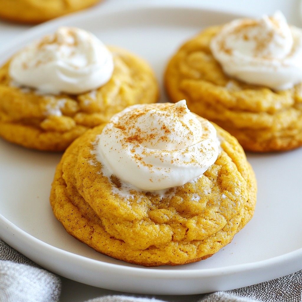 Pumpkin Spice Latte Cookies Perfect for Fall Treats