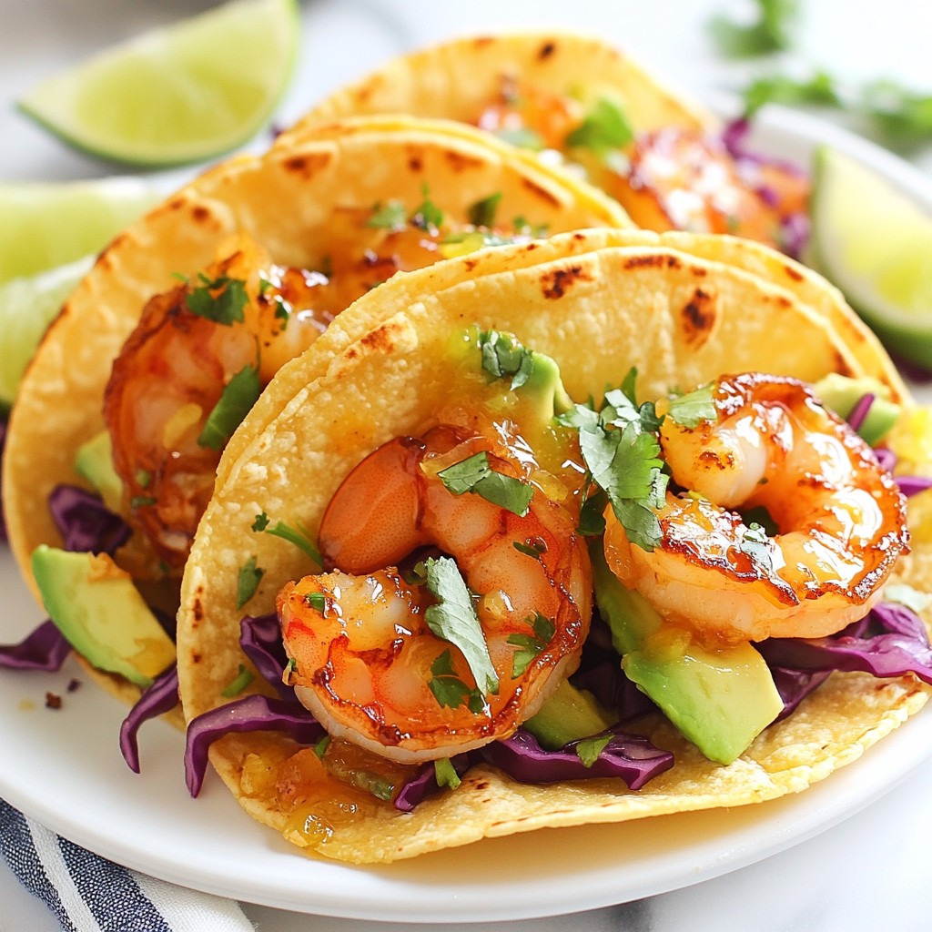 Coconut Lime Shrimp Tacos Flavorful and Fresh Recipe