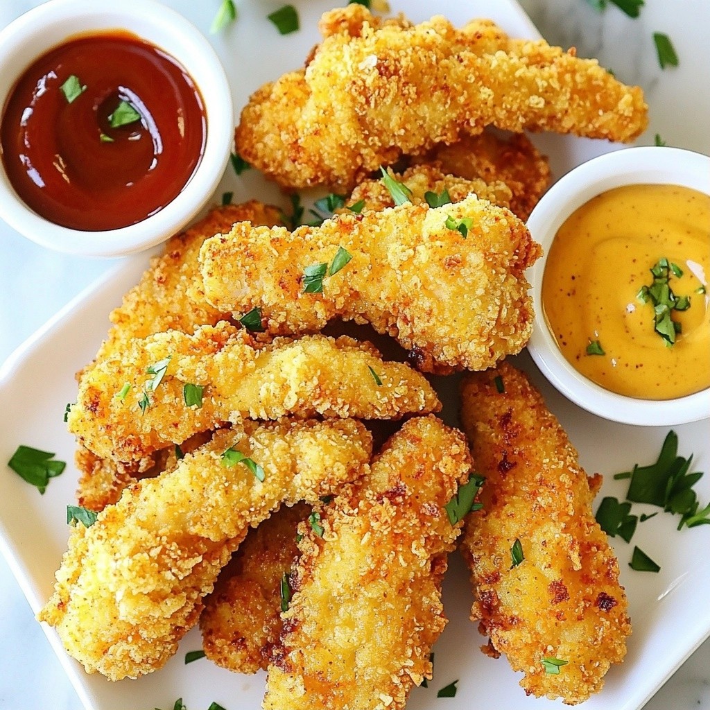 Crispy Copycat KFC Chicken Tenders Easy Homemade Recipe