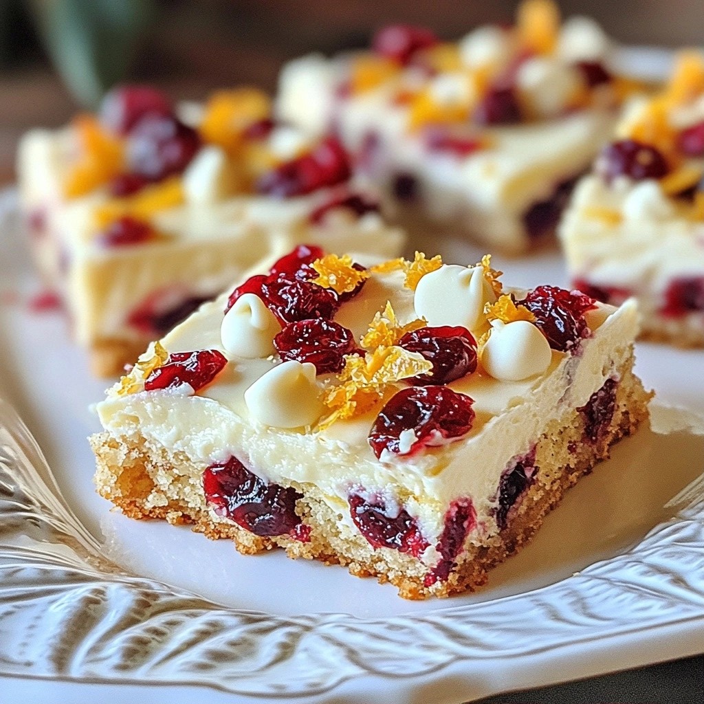 Gooey Copycat Starbucks Cranberry Bliss Bars Recipe