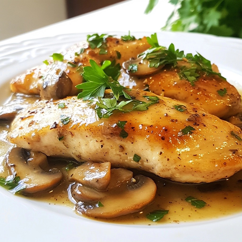 Tender Copycat Carrabba's Chicken Marsala Recipe