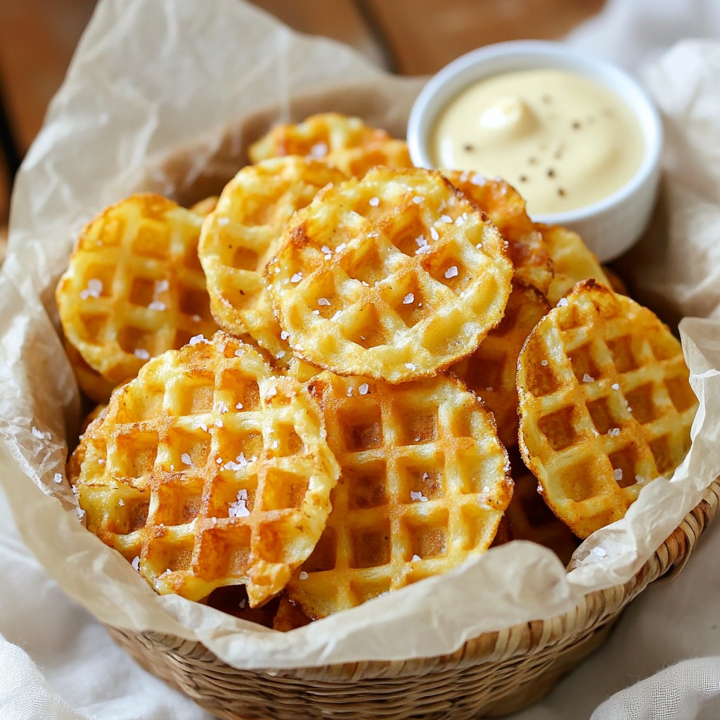 Crispy Copycat Chick-fil-A Waffle Potato Chips Recipe