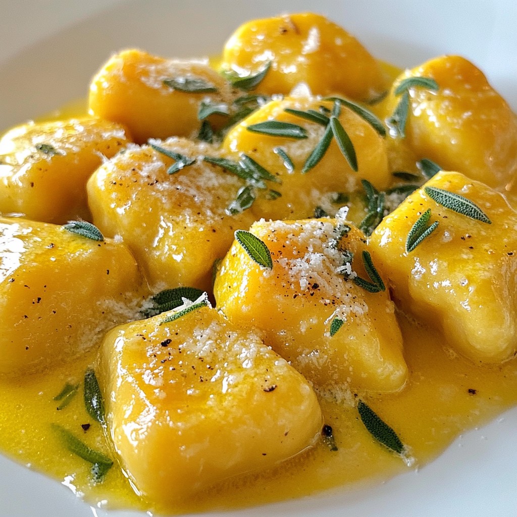 Creamy Pumpkin Sage Gnocchi Flavorful Autumn Dish