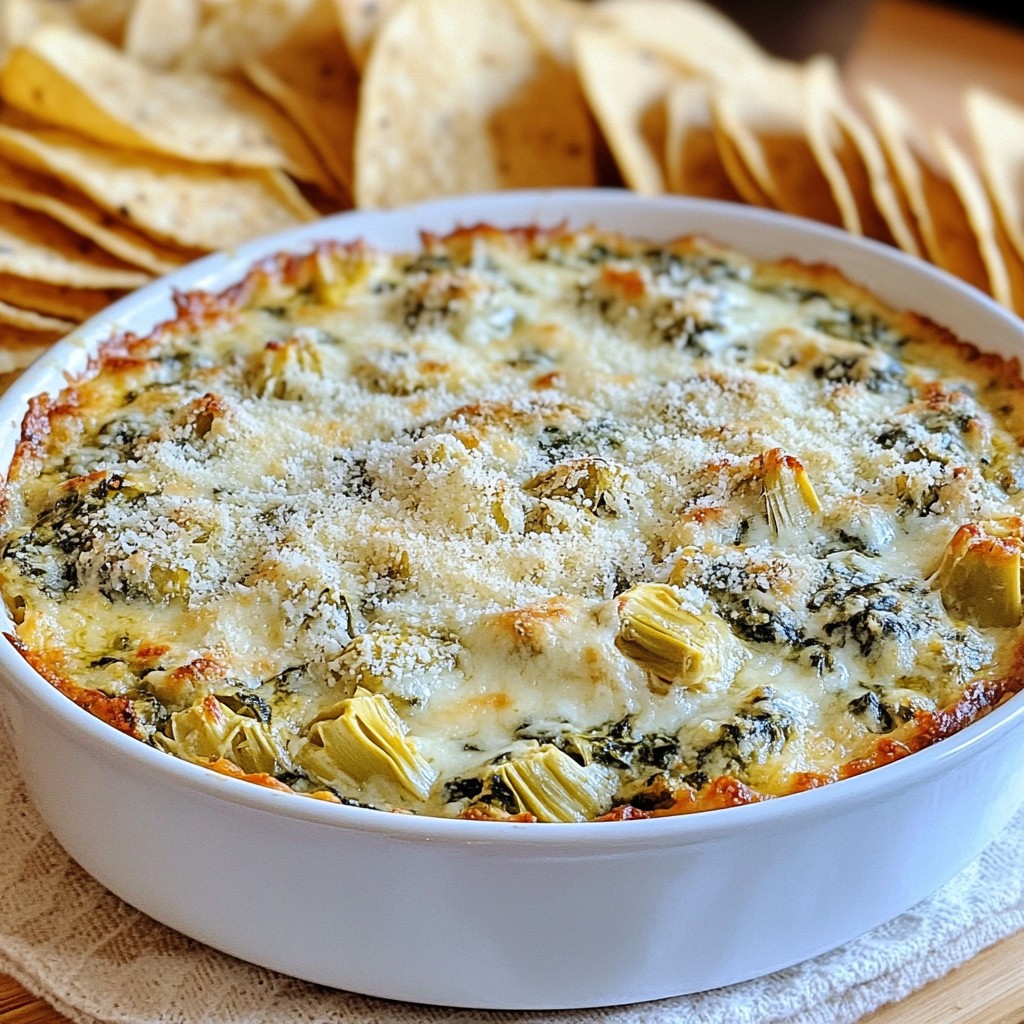 Spinach Artichoke Dip Skillet Flavorful Crowd Pleaser