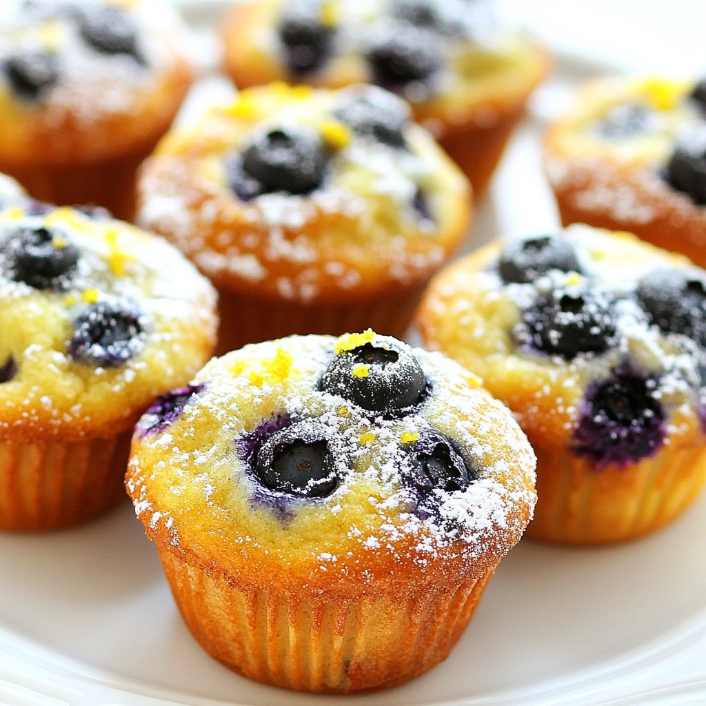 Lemon Blueberry Greek Yogurt Muffins Fresh Delight