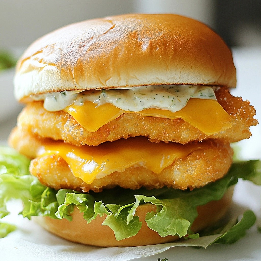 Crispy Copycat McDonald's Filet-O-Fish Sandwich Recipe