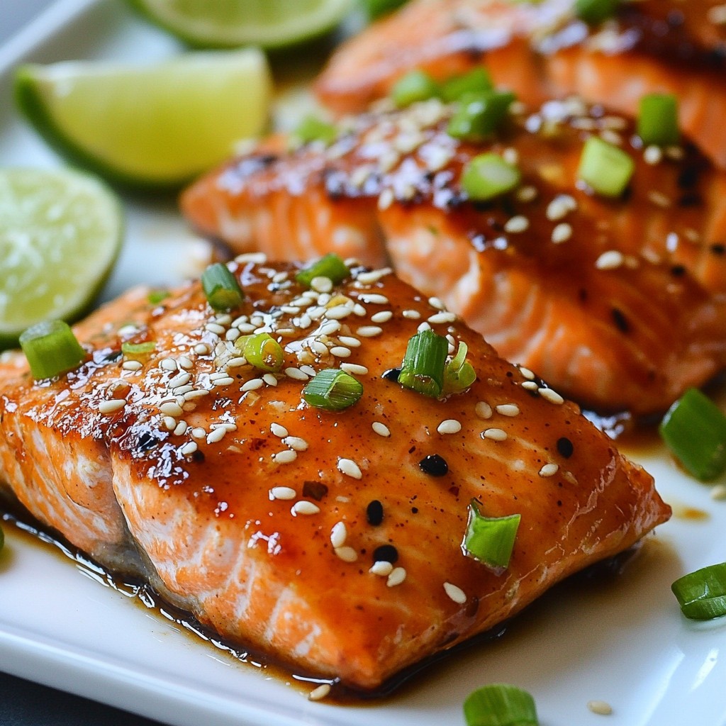 Sweet Chili Glazed Salmon Quick and Tasty Recipe