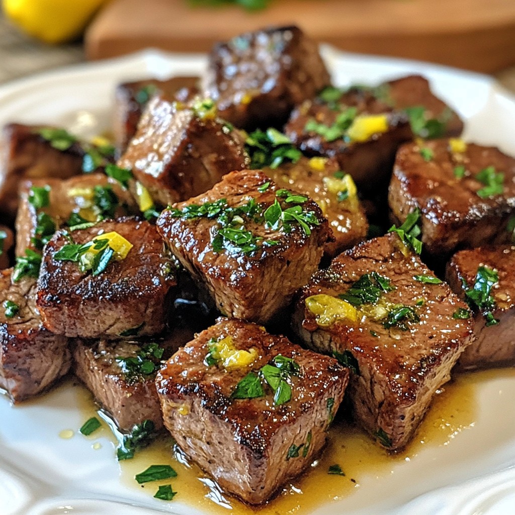 Garlic Butter Steak Bites Flavorful and Simple Recipe