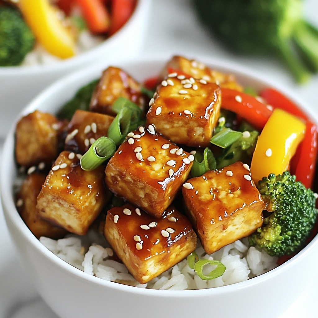 Sweet Chili Tofu Stir Fry Flavorful Weeknight Meal