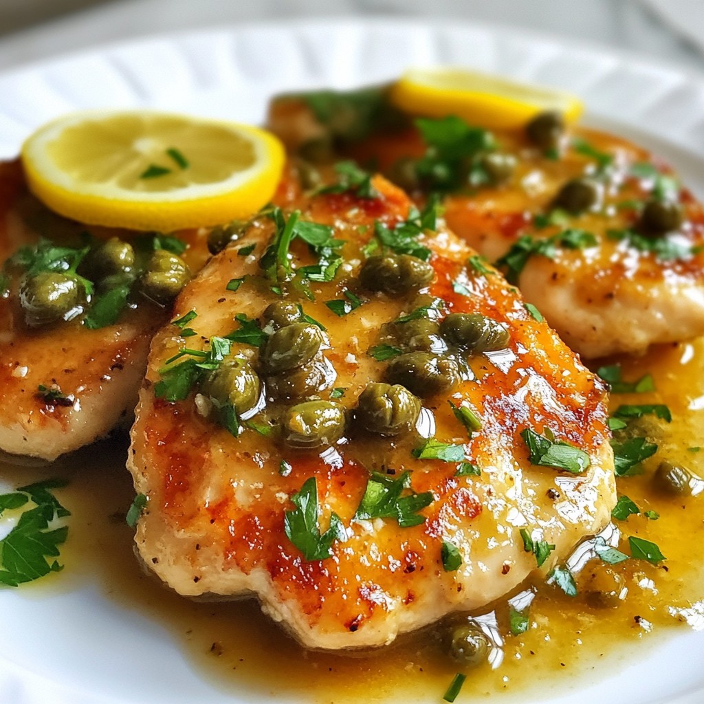 Savory Copycat Olive Garden Chicken Piccata Recipe