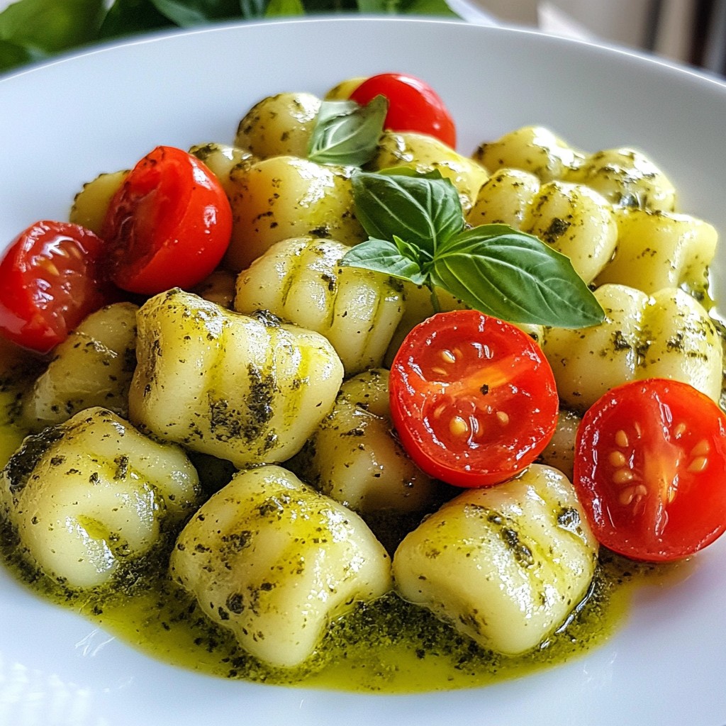 Creamy Pesto Gnocchi Flavors That Impress