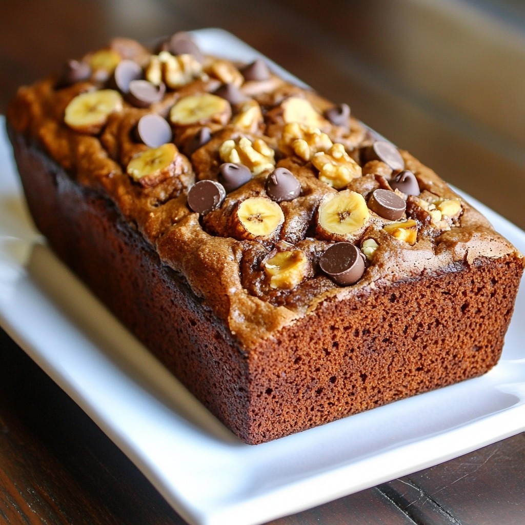 Chocolate Chip Banana Bread Delightfully Simple Recipe