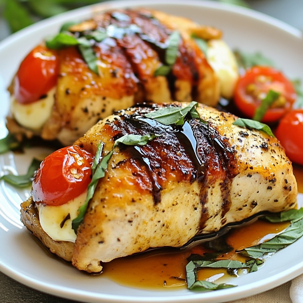Caprese Stuffed Chicken Tasty and Easy Dinner Recipe