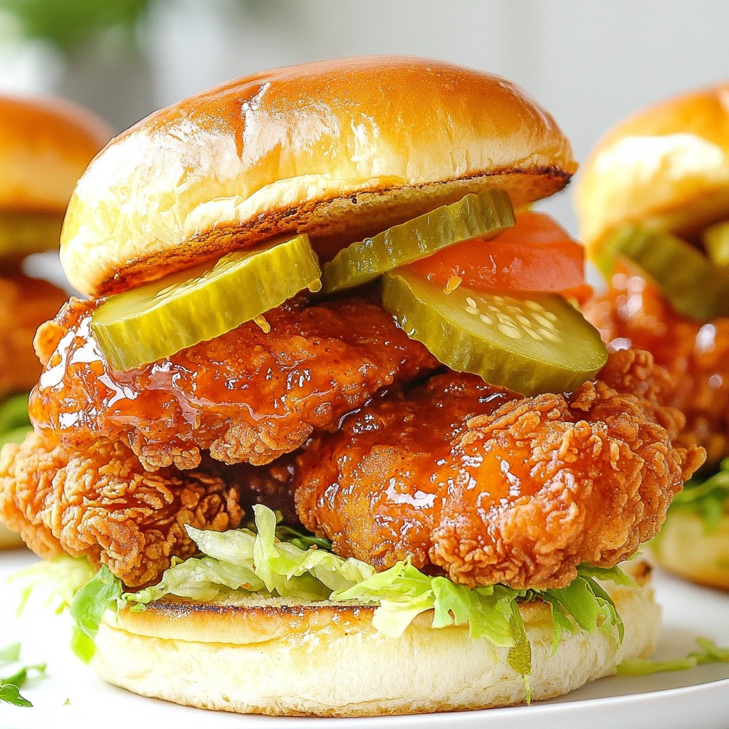 Hot Honey Fried Chicken Sandwiches Worth the Wait