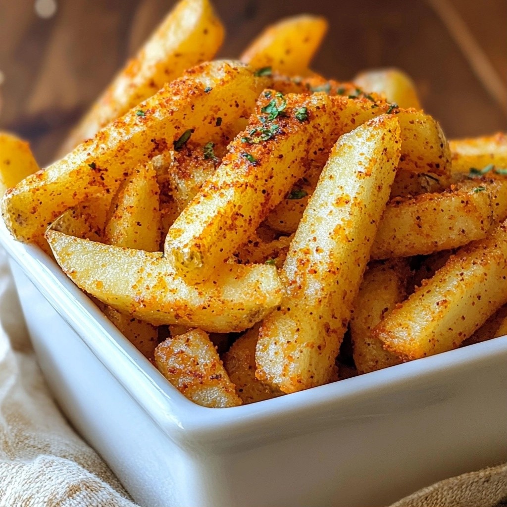 Spicy Copycat Popeyes Cajun Fries that Impress