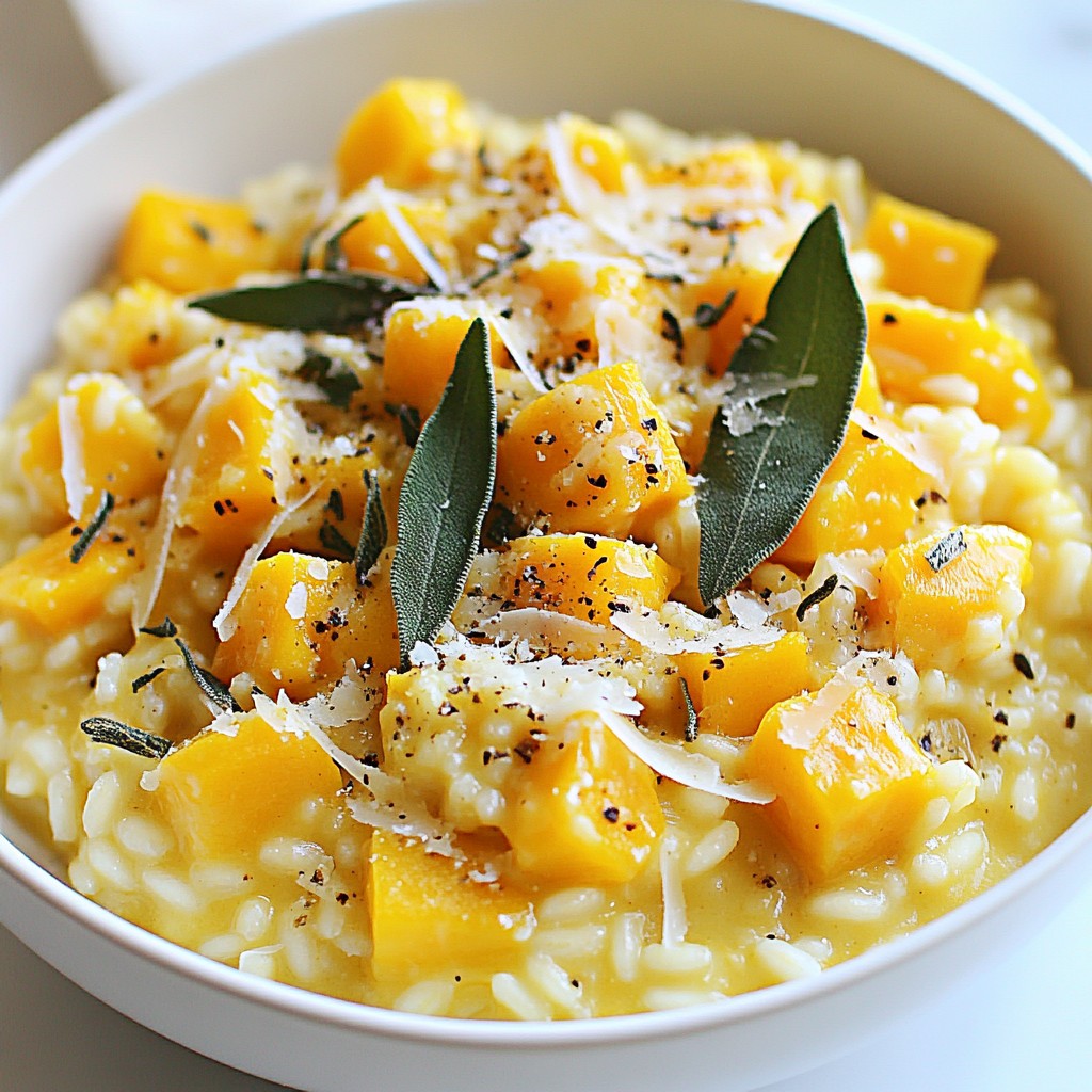Creamy Butternut Squash Risotto Flavorful Comfort Dish