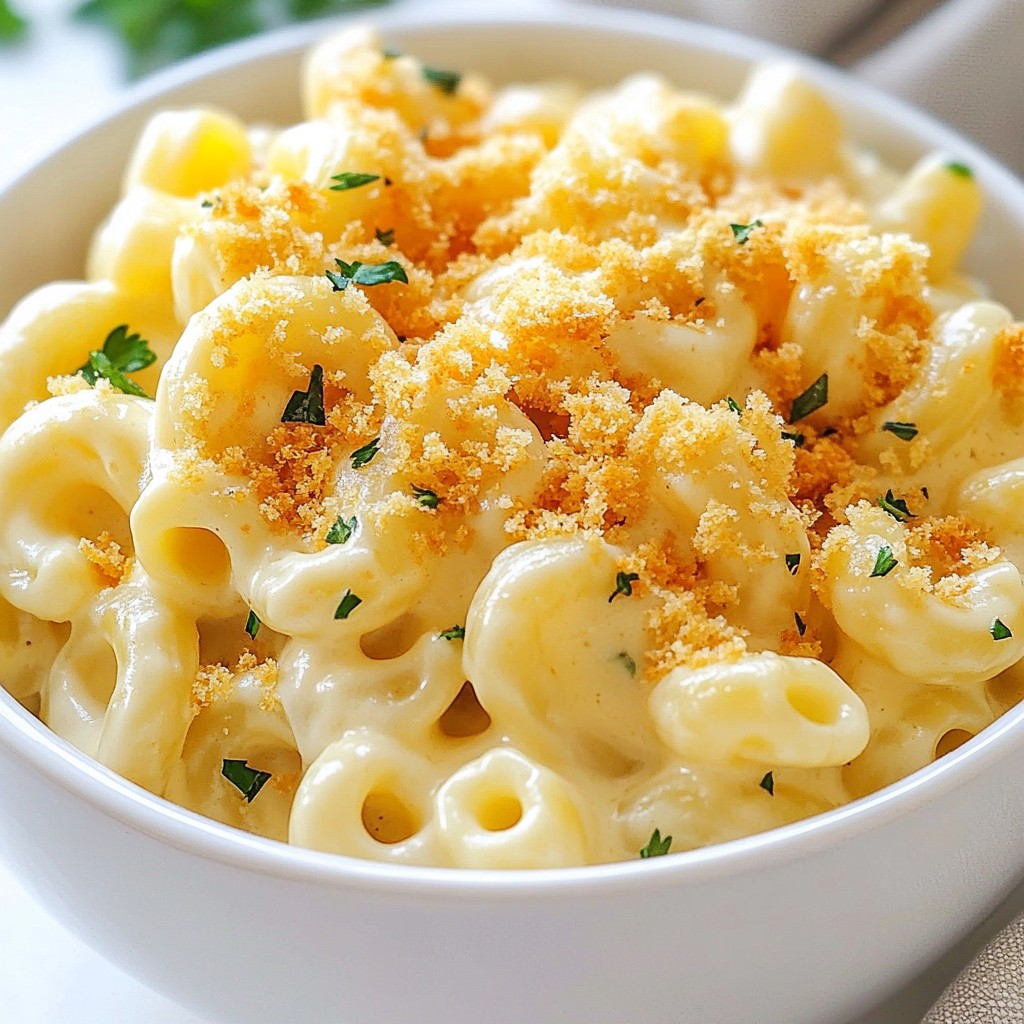 White Cheddar Mac and Cheese Creamy Comfort Food