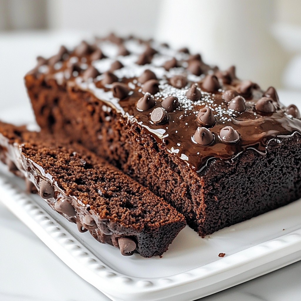 Decadent Double Chocolate Zucchini Bread Recipe