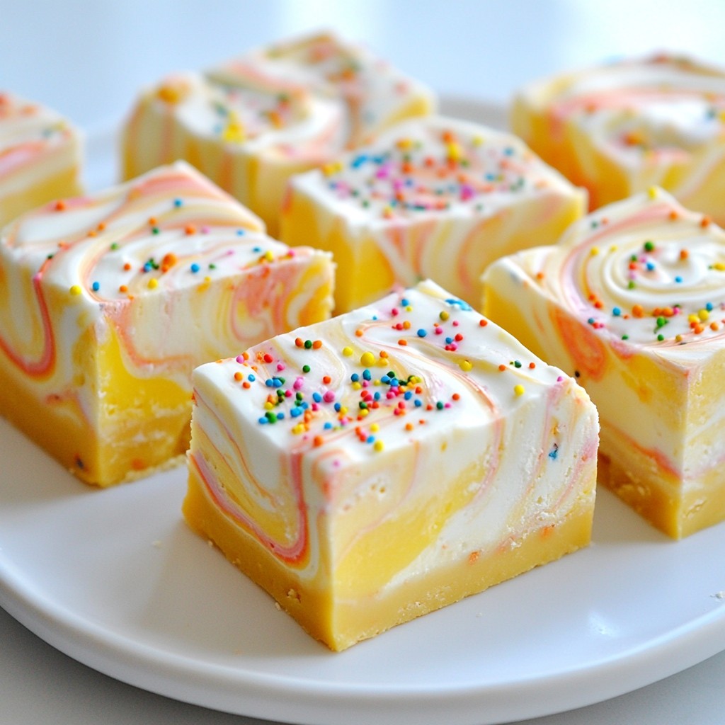Funfetti Cake Batter Fudge Delightful Treat Recipe