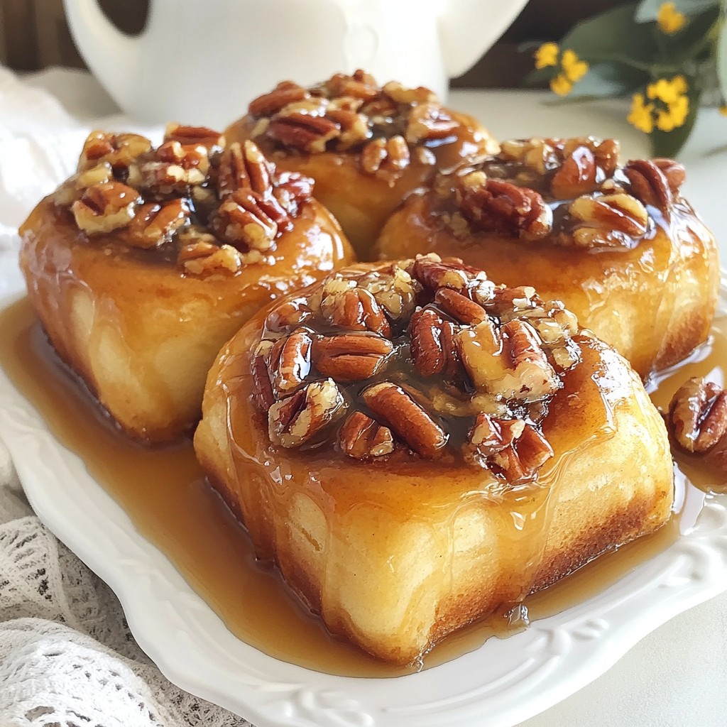 Caramel Pecan Sticky Buns Simple and Delicious Recipe