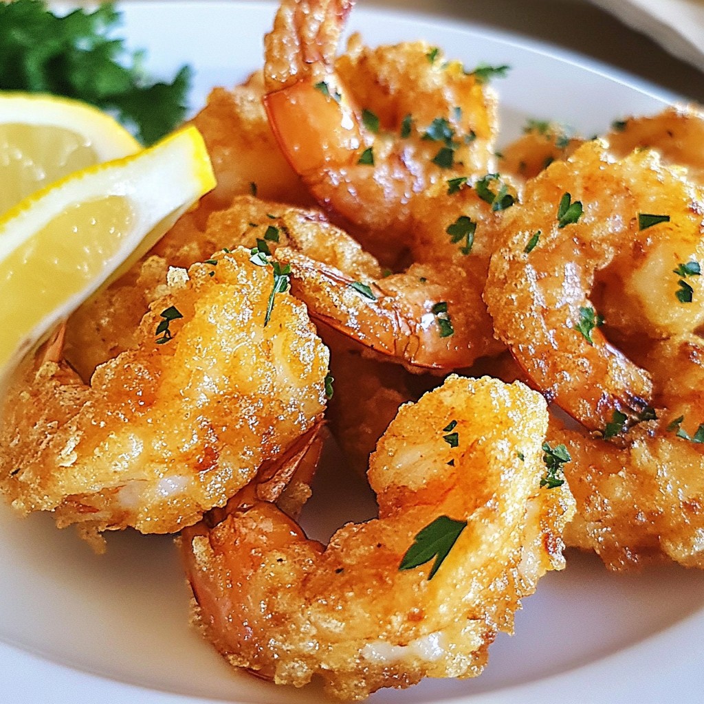 Savory Copycat Olive Garden Shrimp Fritto Recipe