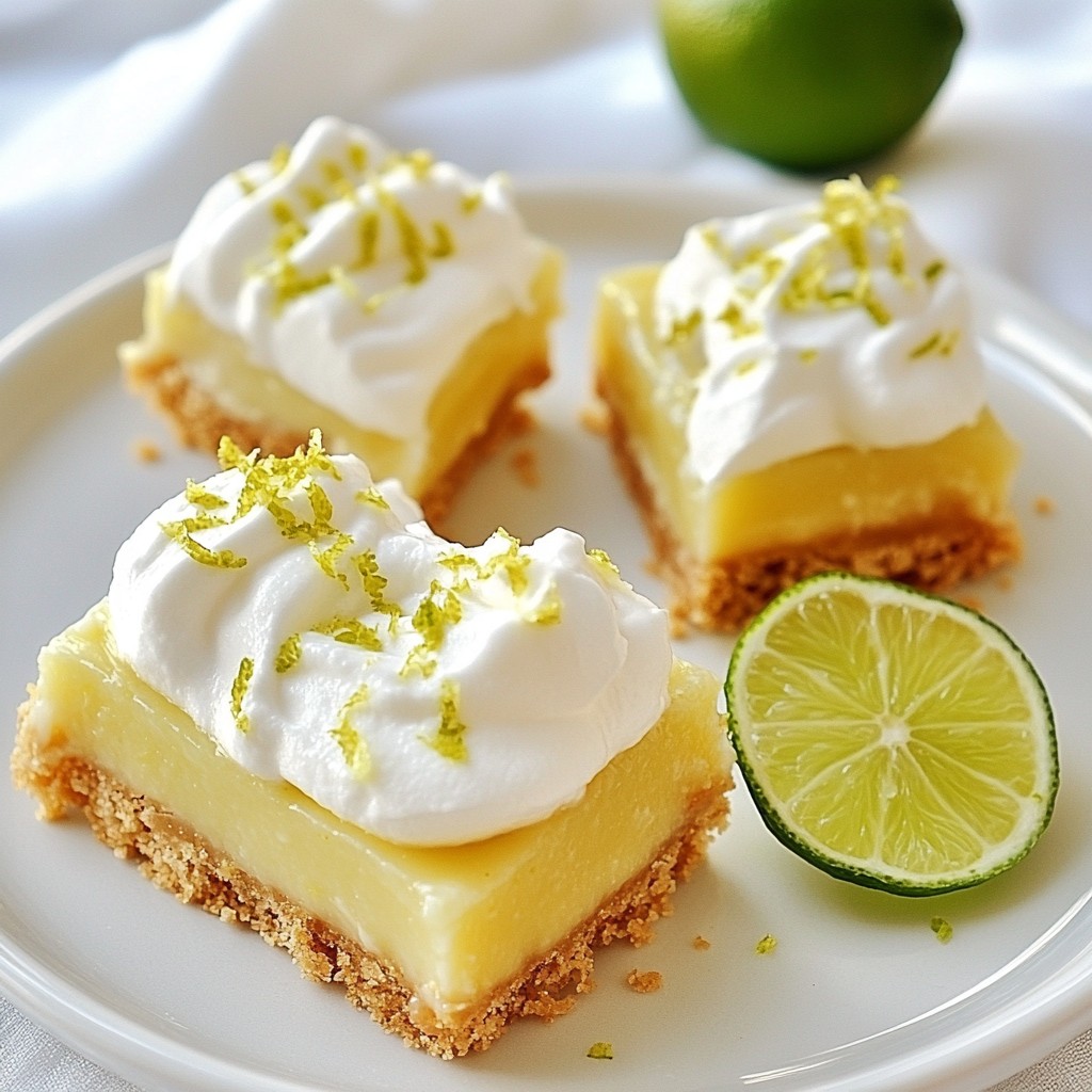 Key Lime Pie Bars Simple and Flavorful Delight