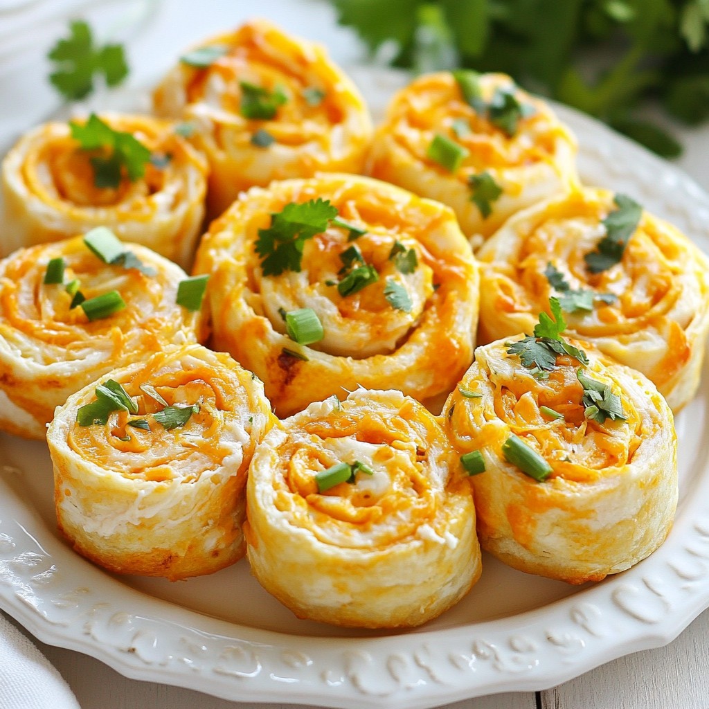 Buffalo Chicken Pinwheels Flavorsome and Easy Snack