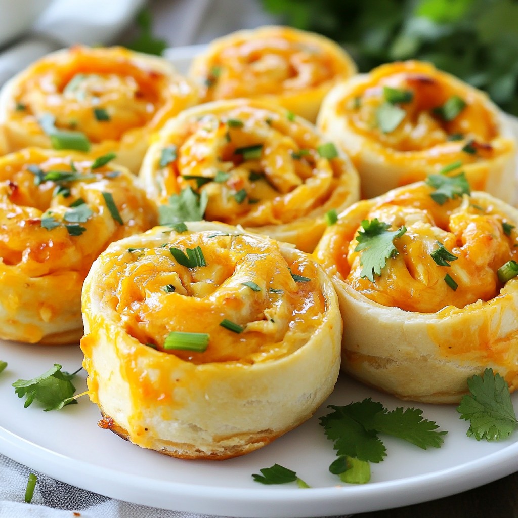 Buffalo Chicken Pinwheels Tasty and Simple Delight